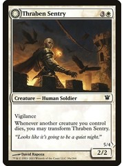 Magic: The Gathering Thraben Sentry (038) Moderately Played Foil