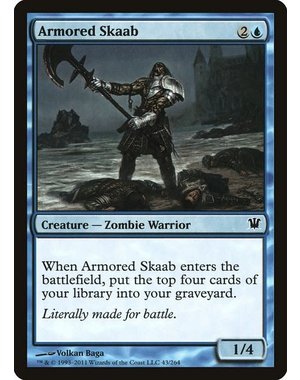 Magic: The Gathering Armored Skaab (043) Lightly Played Foil