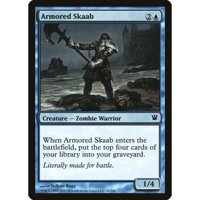 Magic: The Gathering Armored Skaab (043) Lightly Played Foil