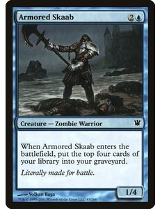Magic: The Gathering Armored Skaab (043) Moderately Played