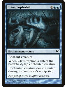 Magic: The Gathering Claustrophobia (048) Heavily Played Foil