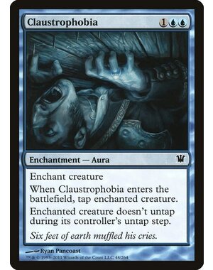 Magic: The Gathering Claustrophobia (048) Heavily Played Foil