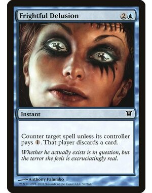Magic: The Gathering Frightful Delusion (057) Lightly Played Foil