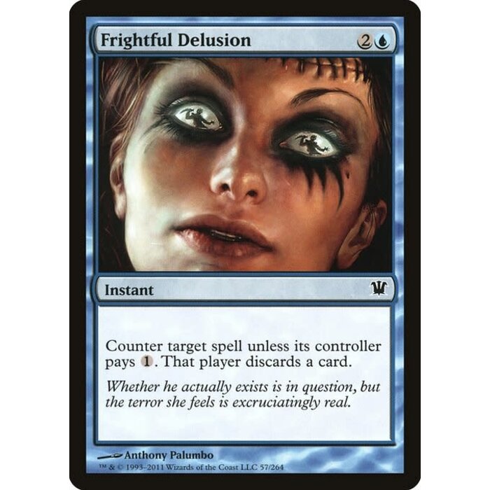 Magic: The Gathering Frightful Delusion (057) Moderately Played