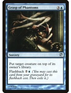 Magic: The Gathering Grasp of Phantoms (058) Moderately Played