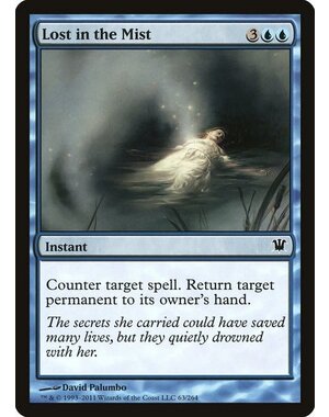 Magic: The Gathering Lost in the Mist (063) Moderately Played Foil