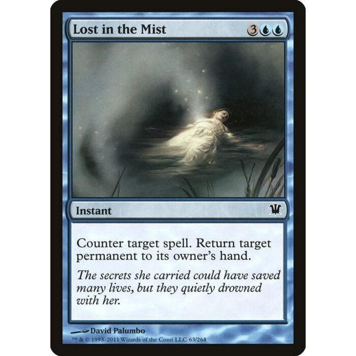 Magic: The Gathering Lost in the Mist (063) Moderately Played Foil