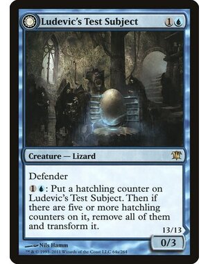 Magic: The Gathering Ludevic's Test Subject (064) Moderately Played