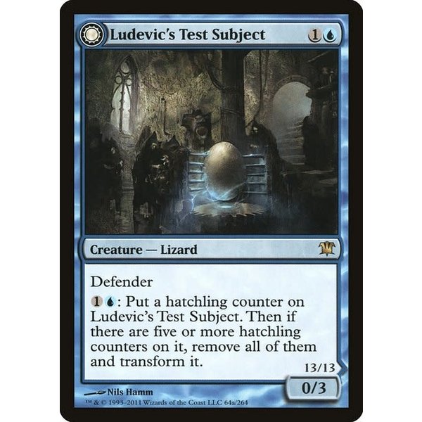 Magic: The Gathering Ludevic's Test Subject (064) Moderately Played