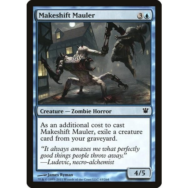 Magic: The Gathering Makeshift Mauler (065) Moderately Played
