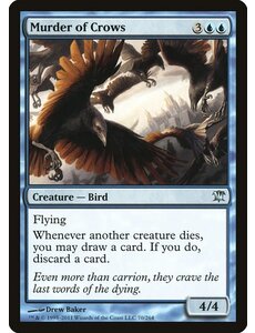 Magic: The Gathering Murder of Crows (070) Heavily Played