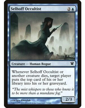 Magic: The Gathering Selhoff Occultist (073) Moderately Played