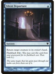 Magic: The Gathering Silent Departure (075) Heavily Played
