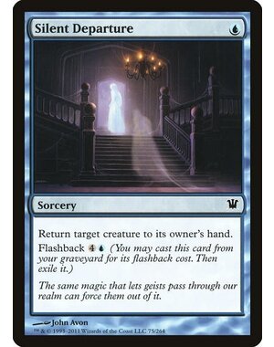 Magic: The Gathering Silent Departure (075) Moderately Played