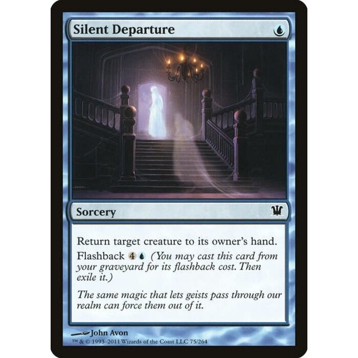 Magic: The Gathering Silent Departure (075) Moderately Played