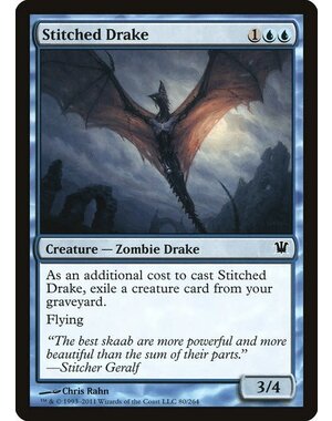 Magic: The Gathering Stitched Drake (080) Heavily Played