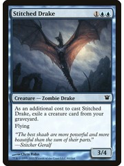 Magic: The Gathering Stitched Drake (080) Moderately Played