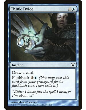 Magic: The Gathering Think Twice (083) Moderately Played