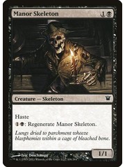 Magic: The Gathering Manor Skeleton (106) Moderately Played