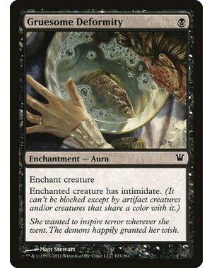 Magic: The Gathering Gruesome Deformity (103) Moderately Played Foil
