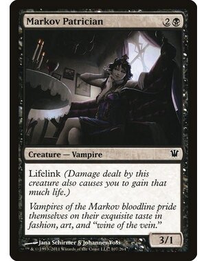 Magic: The Gathering Markov Patrician (107) Moderately Played
