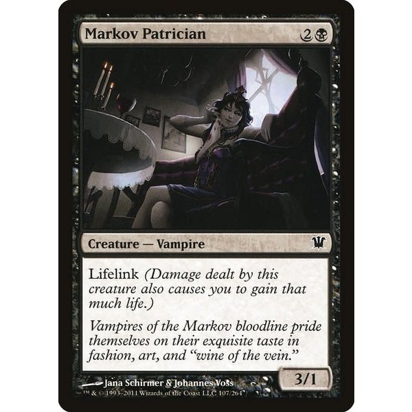 Magic: The Gathering Markov Patrician (107) Moderately Played
