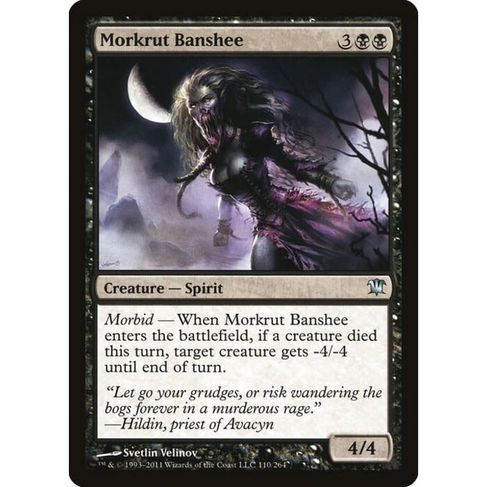 Magic: The Gathering Morkrut Banshee (110) Lightly Played Foil