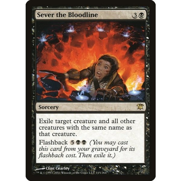 Magic: The Gathering Sever the Bloodline (115) Moderately Played