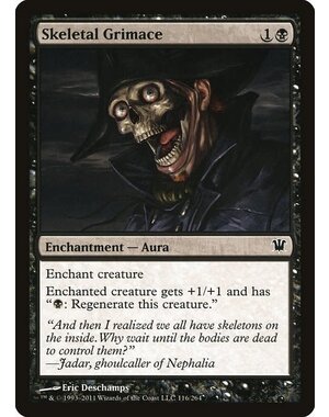 Magic: The Gathering Skeletal Grimace (116) Moderately Played
