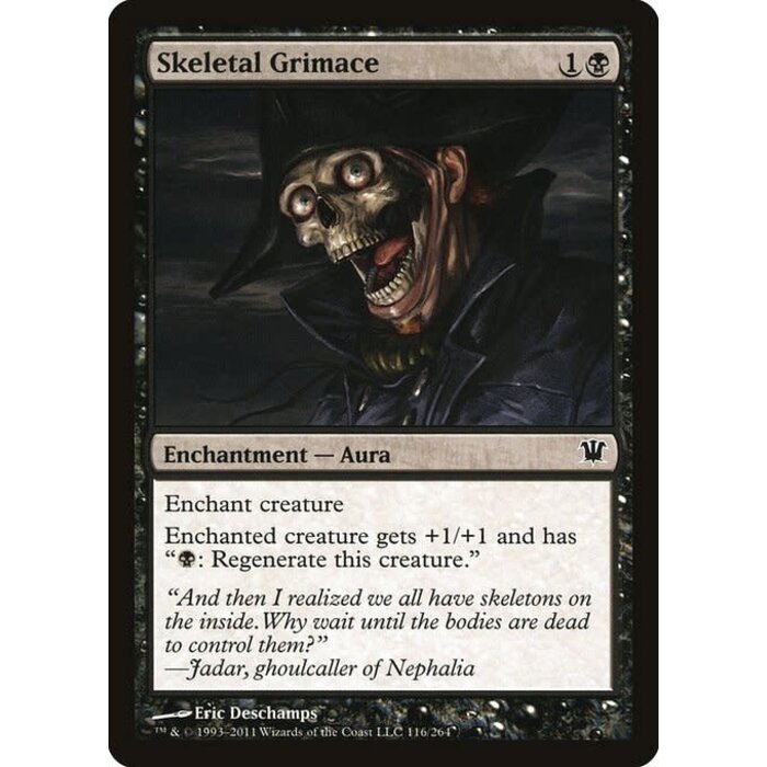 Magic: The Gathering Skeletal Grimace (116) Moderately Played