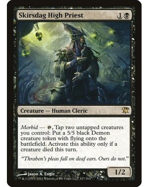 Magic: The Gathering Skirsdag High Priest (117) Moderately Played
