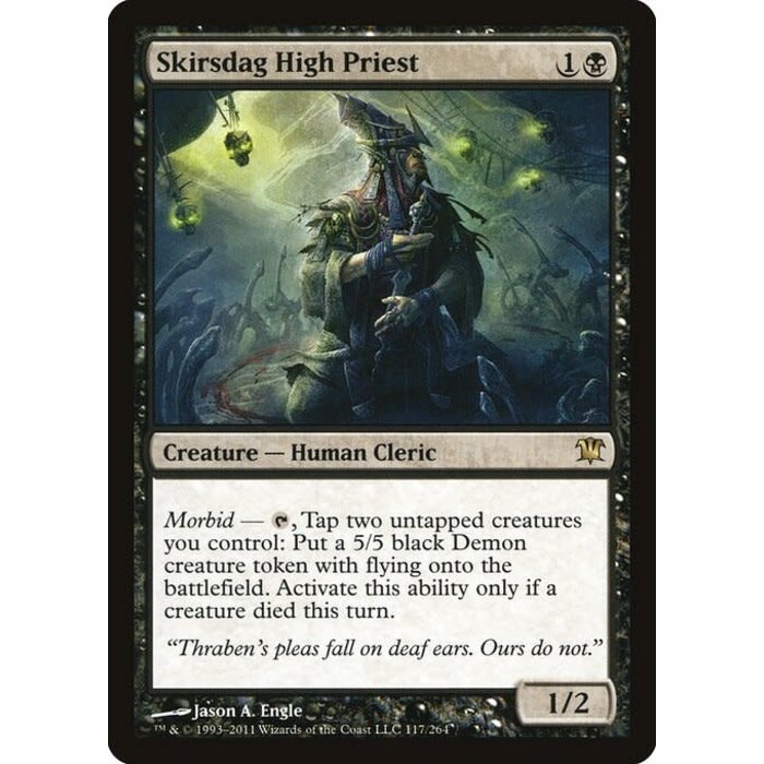 Magic: The Gathering Skirsdag High Priest (117) Moderately Played