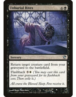 Magic: The Gathering Unburial Rites (122) Lightly Played