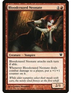 Magic: The Gathering Bloodcrazed Neonate (131) Moderately Played