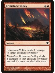 Magic: The Gathering Brimstone Volley (132) Moderately Played