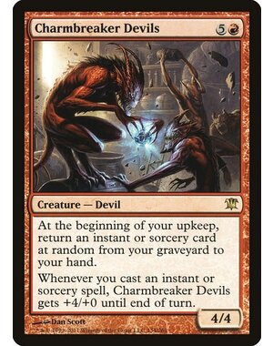 Magic: The Gathering Charmbreaker Devils (134) Moderately Played Foil