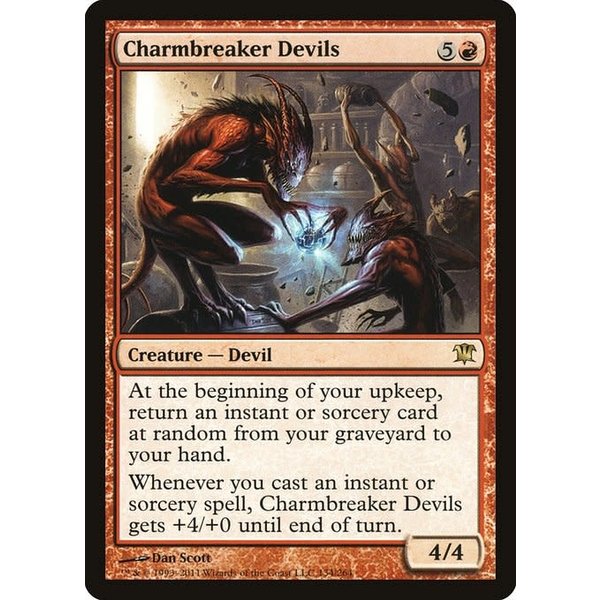 Magic: The Gathering Charmbreaker Devils (134) Moderately Played Foil
