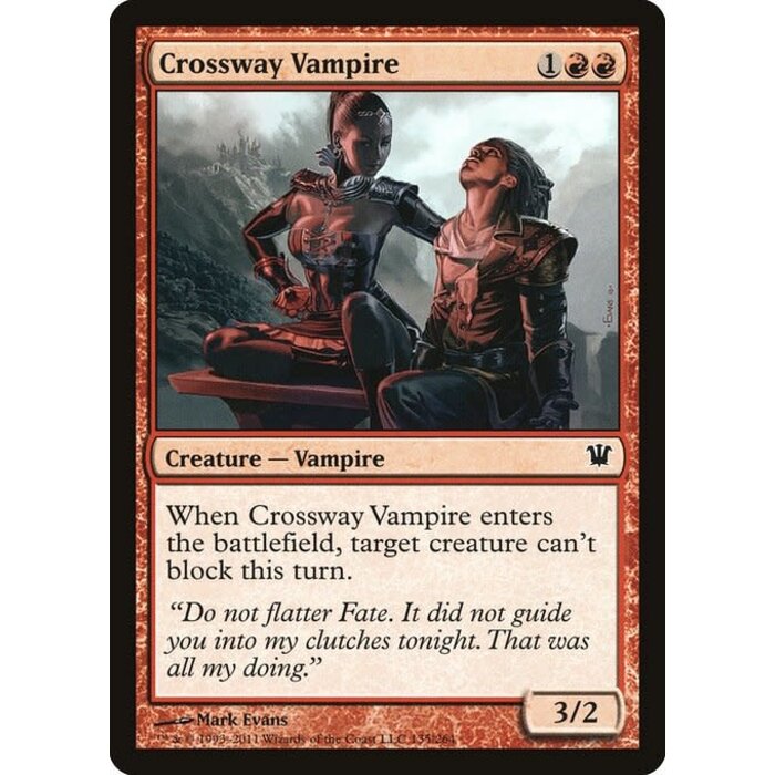 Magic: The Gathering Crossway Vampire (135) Moderately Played Foil