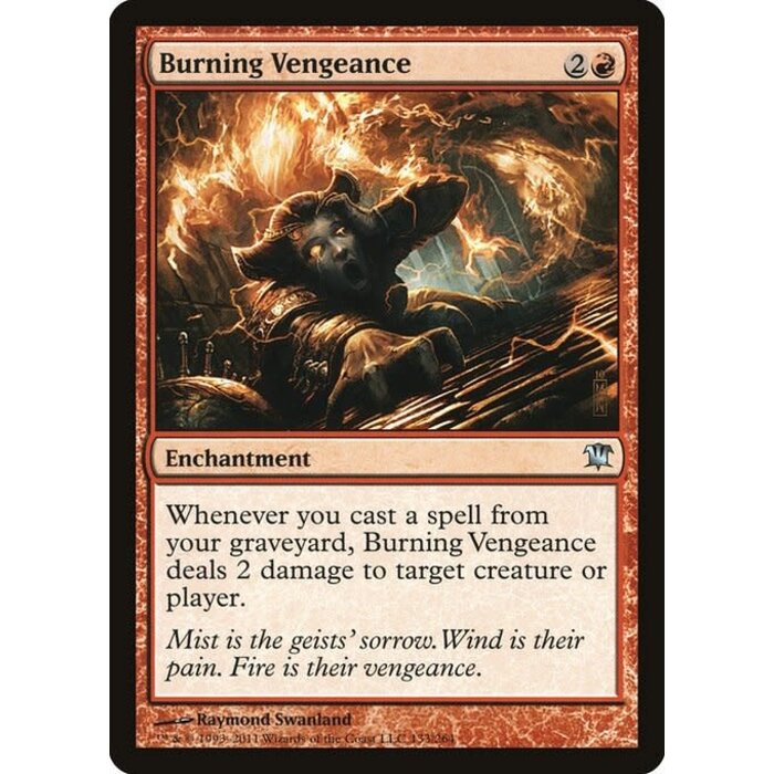 Magic: The Gathering Burning Vengeance (133) Lightly Played Foil