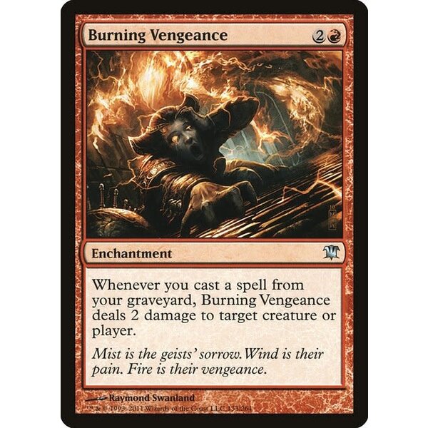 Magic: The Gathering Burning Vengeance (133) Moderately Played