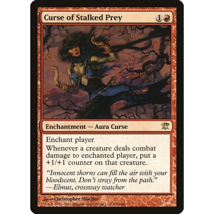 Magic: The Gathering Curse of Stalked Prey (136) Lightly Played