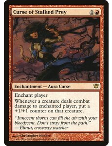 Magic: The Gathering Curse of Stalked Prey (136) Moderately Played