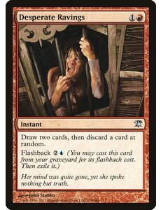 Magic: The Gathering Desperate Ravings (139) Moderately Played