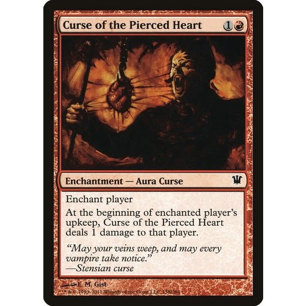 Magic: The Gathering Curse of the Pierced Heart (138) Lightly Played