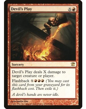 Magic: The Gathering Devil's Play (140) Moderately Played