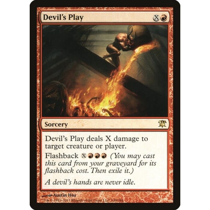 Magic: The Gathering Devil's Play (140) Moderately Played