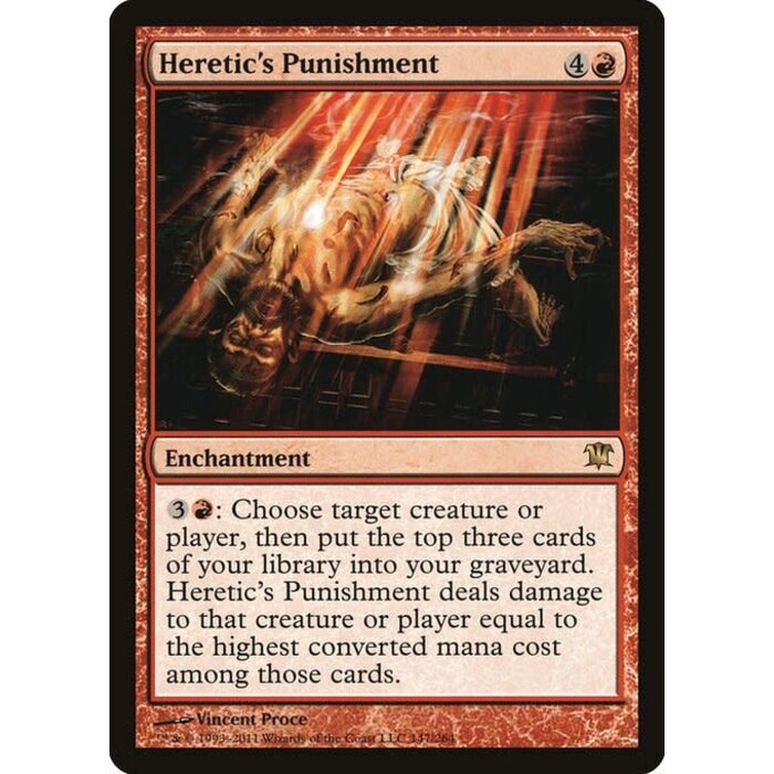Magic: The Gathering Heretic's Punishment (147) Lightly Played