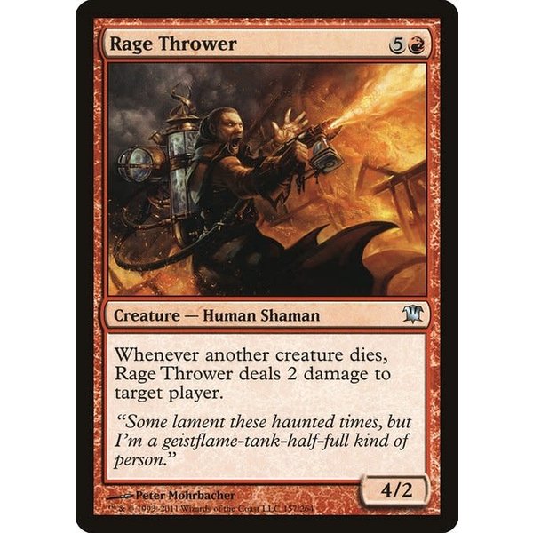 Magic: The Gathering Rage Thrower (157) Moderately Played