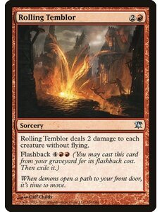 Magic: The Gathering Rolling Temblor (161) Lightly Played Foil