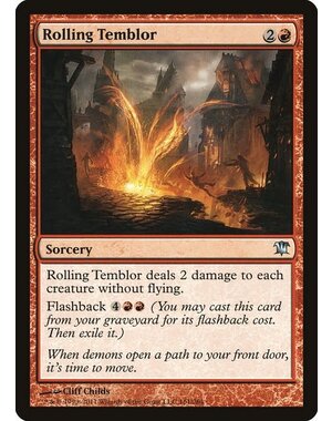 Magic: The Gathering Rolling Temblor (161) Lightly Played Foil